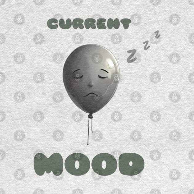 Current Mood Asleep by Cavaleyn Designs